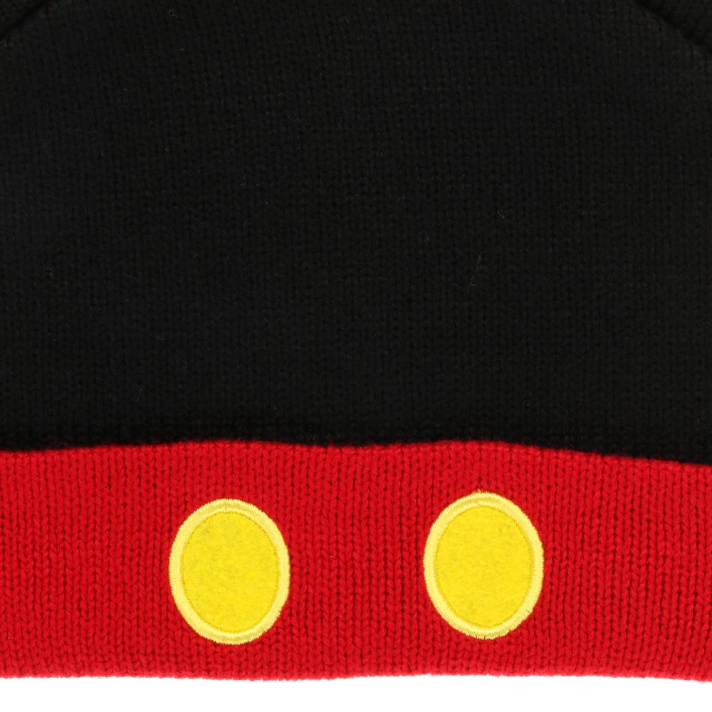 ベビー帽子ニット 50cm ミッキー