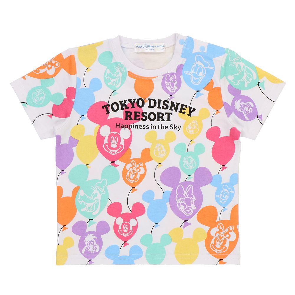 ベビーTシャツ 90cm ミッキーマウスと仲間たち