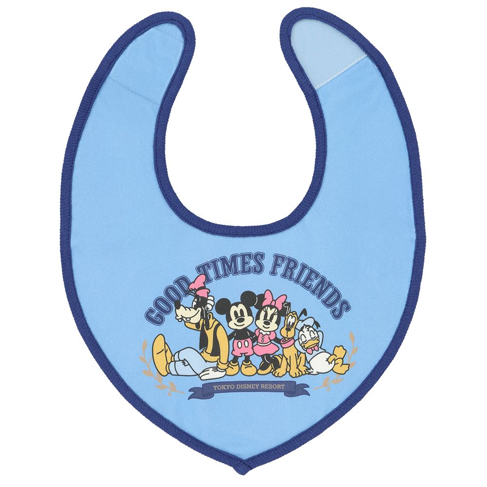 ベビースタイ2枚 ミッキーマウスと仲間たち