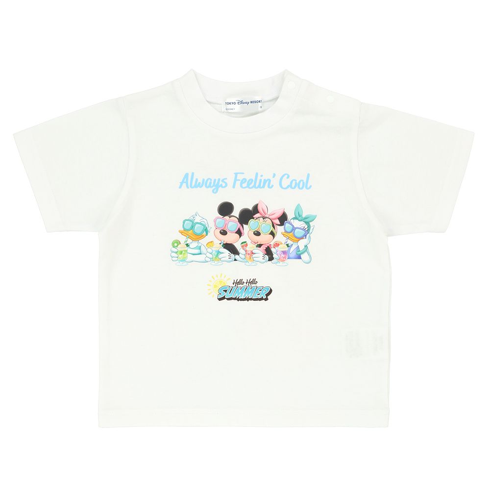 ベビーTシャツ 90cm ミッキーマウスと仲間たち