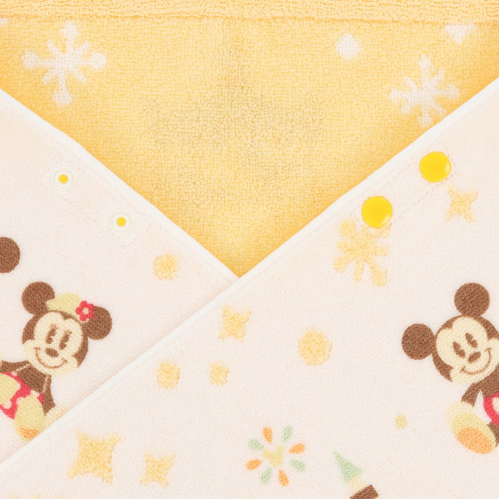 ベビーフード付きタオル ミッキー ミニー