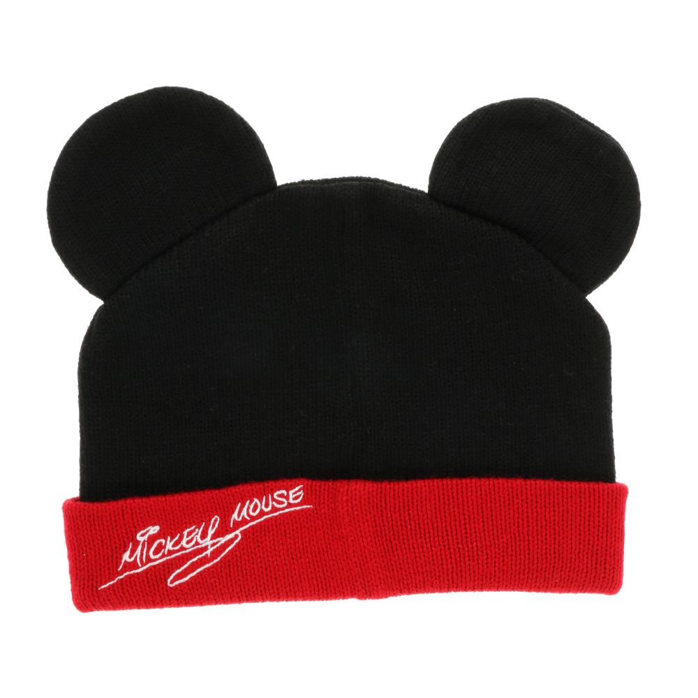 ベビー帽子ニット 50cm ミッキー