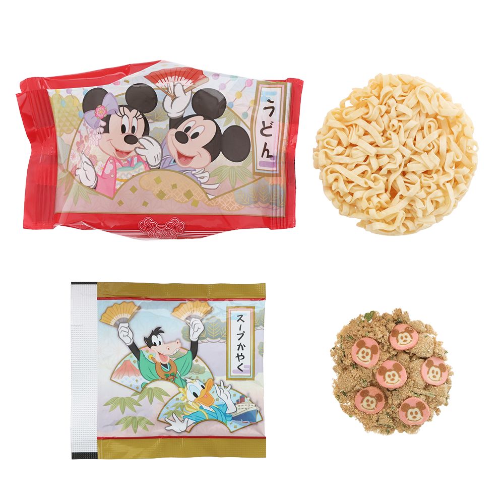 ミニうどん 紙箱 ミッキーマウスと仲間たち