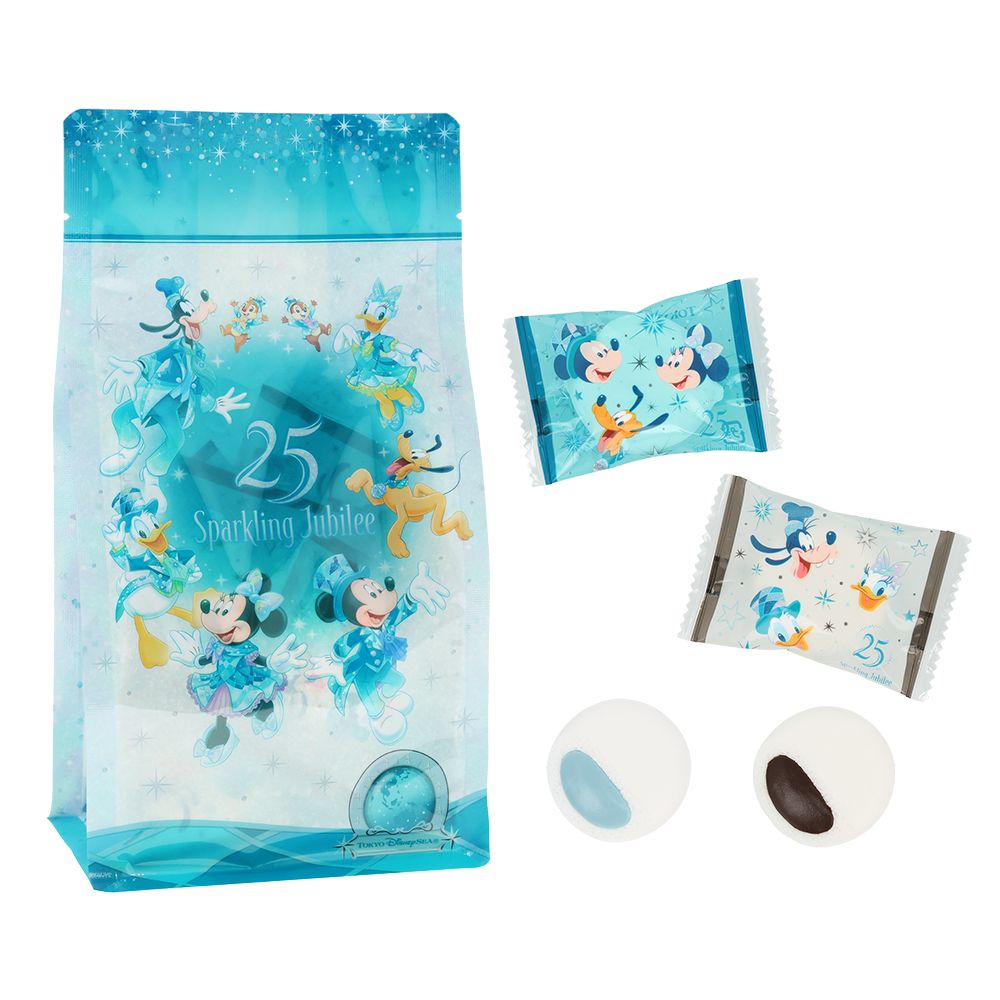マシュマロ 袋 ミッキーマウスと仲間たち 東京ディズニーシー25周年 スパークリング・ジュビリー