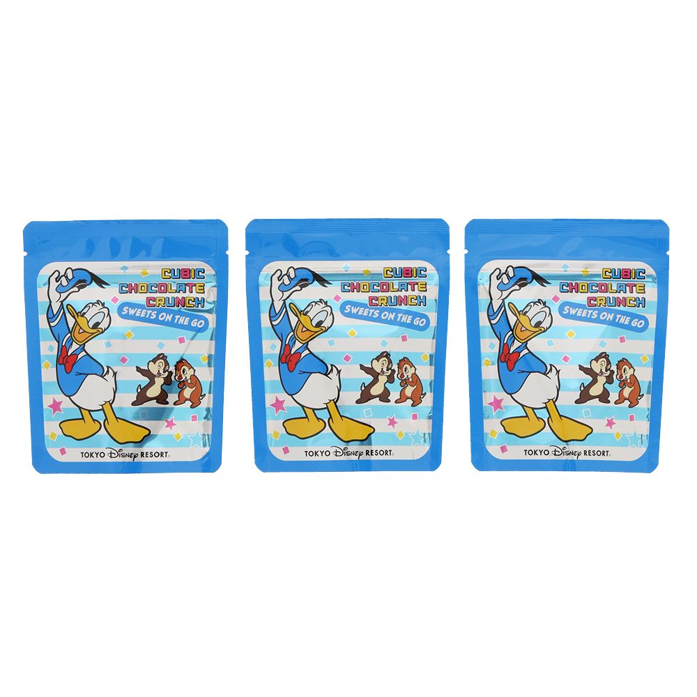 キュービックチョコレートクランチミニ 3袋 ドナルド
