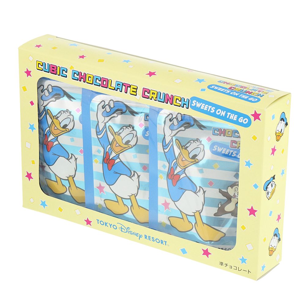 キュービックチョコレートクランチミニ 3袋 ドナルド