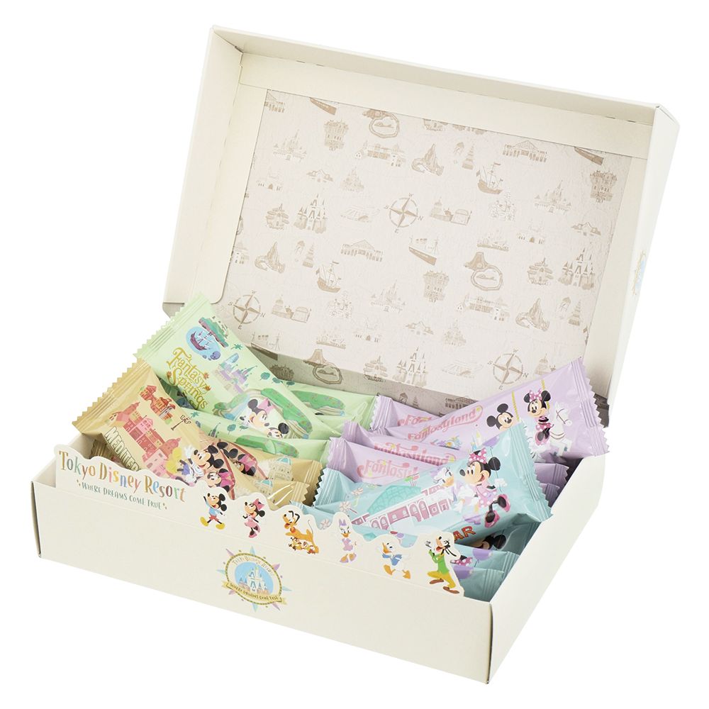 チョコレートカバード・ウエハース 紙箱 東京ディズニーリゾート