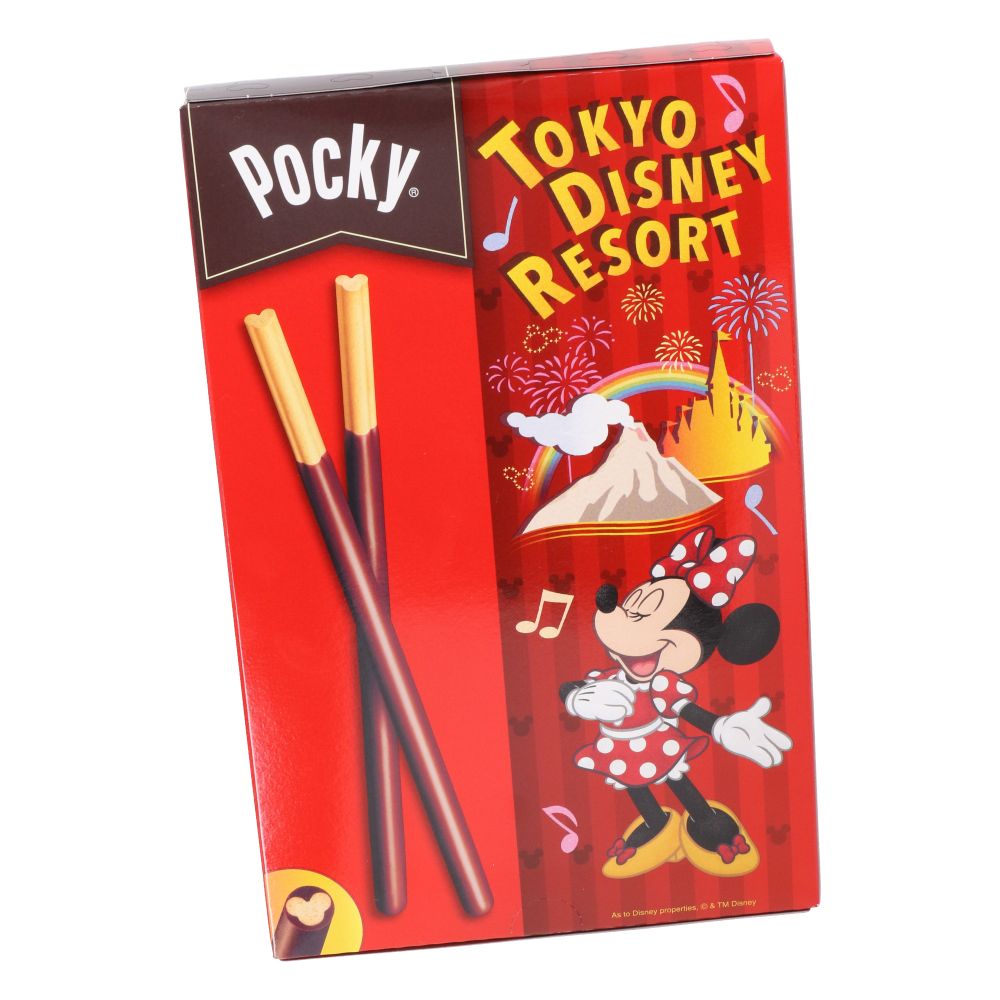 チョコレート菓子〈ポッキー〉 紙箱 ミッキー ミニー