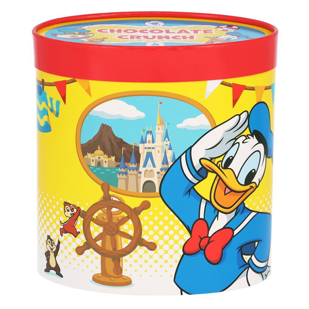 チョコレートクランチ 紙箱 ドナルド チップ＆デール