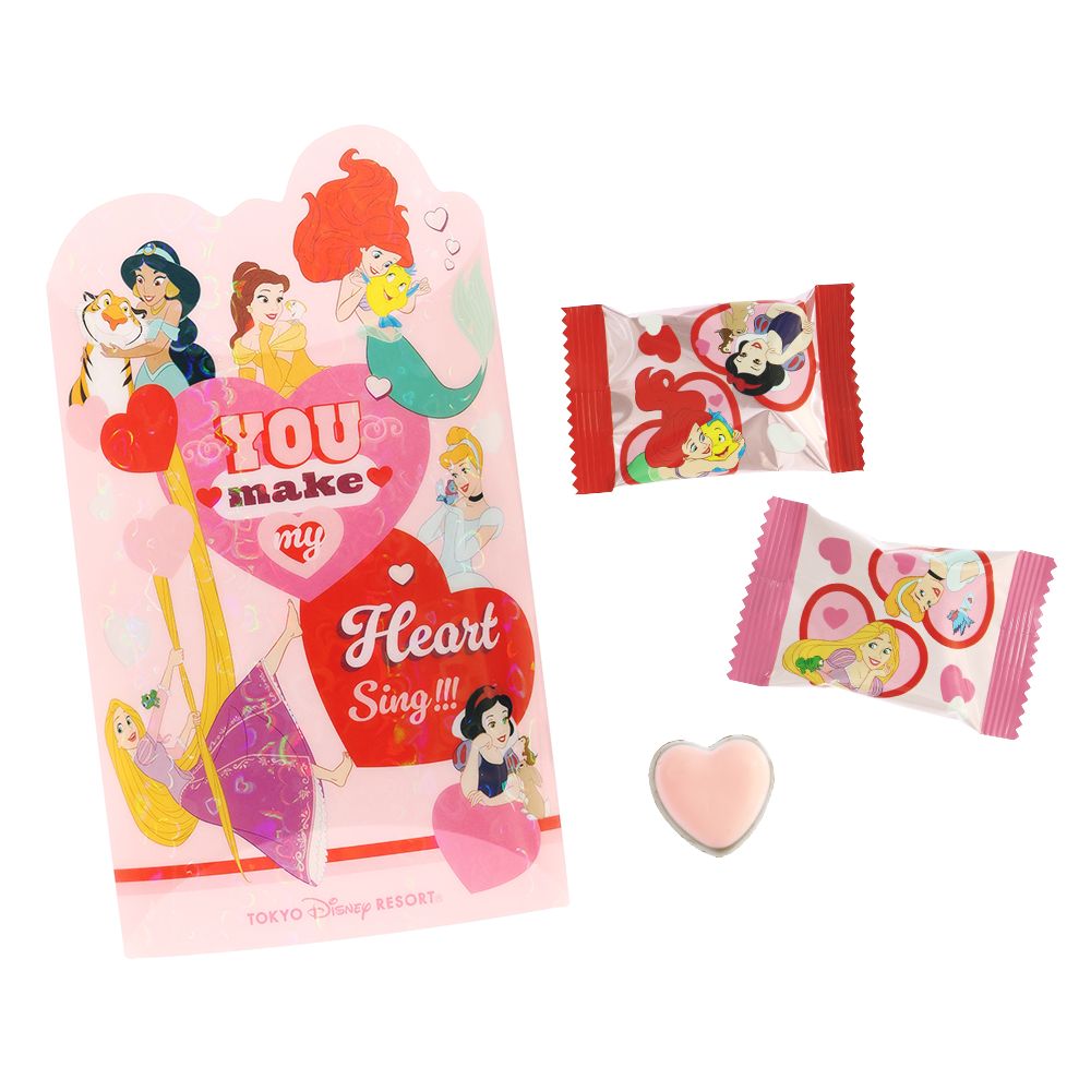 チョコレート クリア箱 ディズニープリンセス