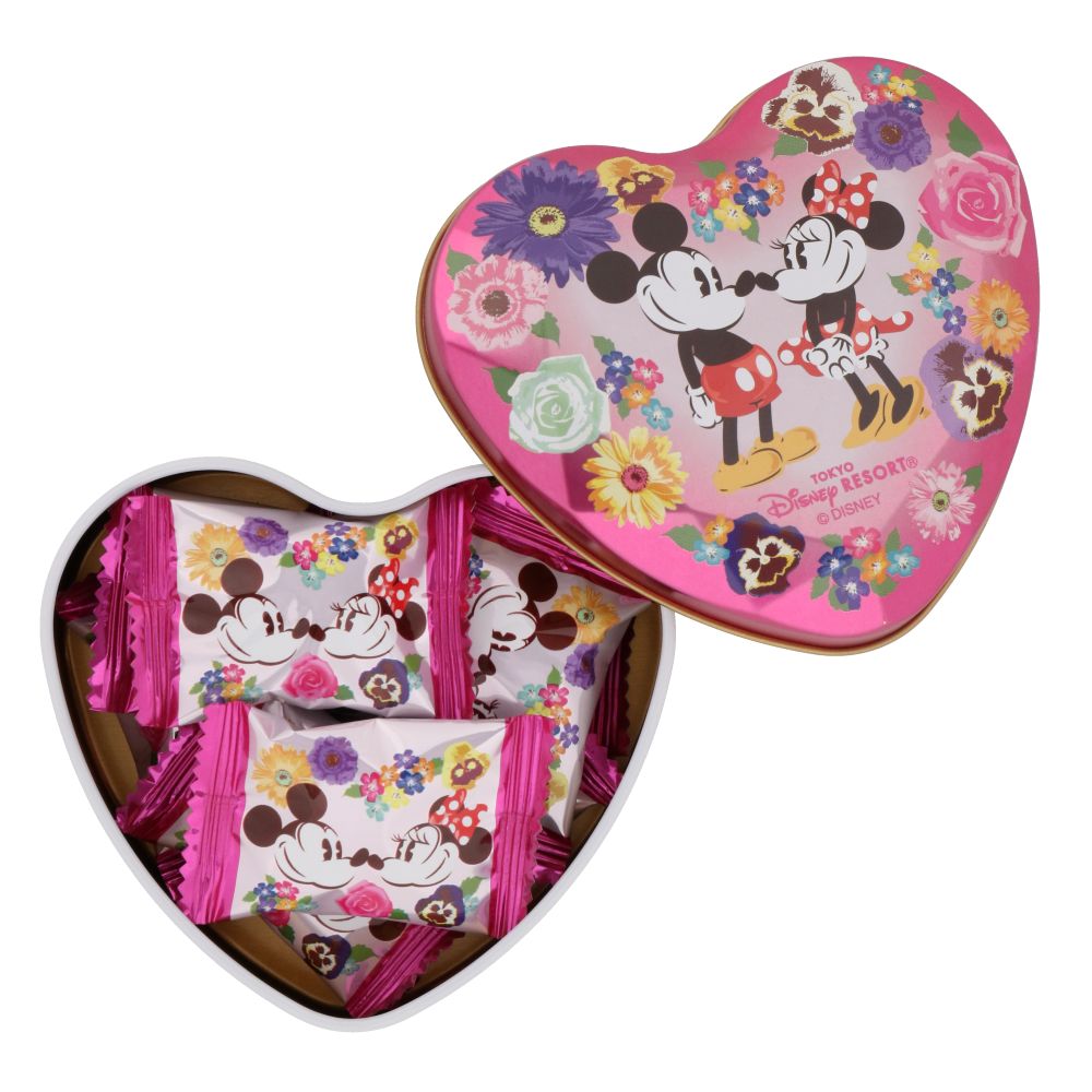 チョコレート 缶 ミッキー ミニー