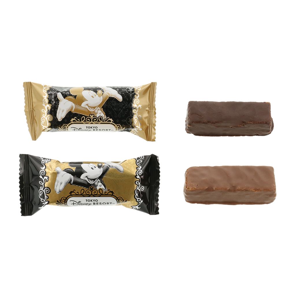 チョコレートカバード・ミルフィーユ 缶 ミッキー