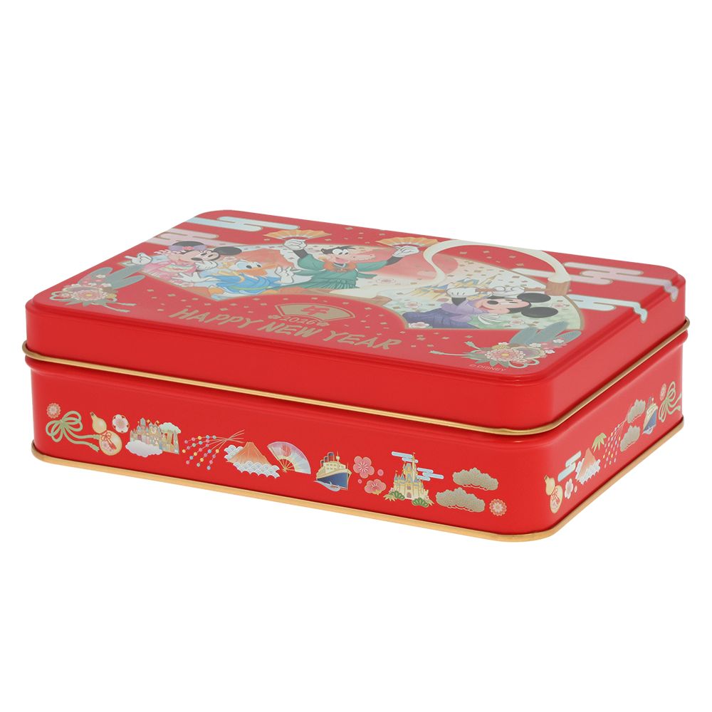 チョコレート 缶 ミッキーマウスと仲間たち