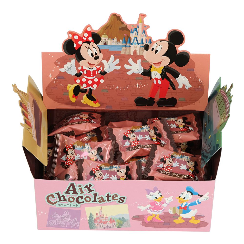 エアチョコレート 紙箱 ミッキーマウスと仲間たち