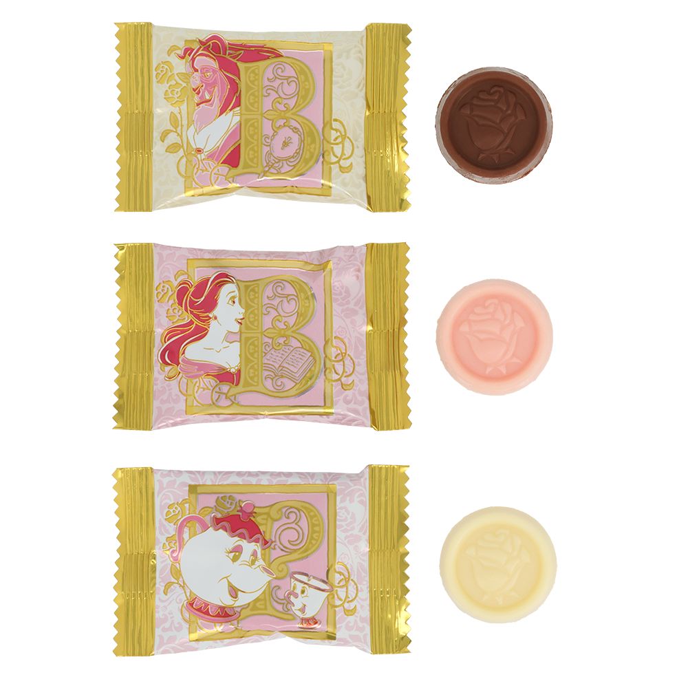 チョコレート 本型缶 美女と野獣