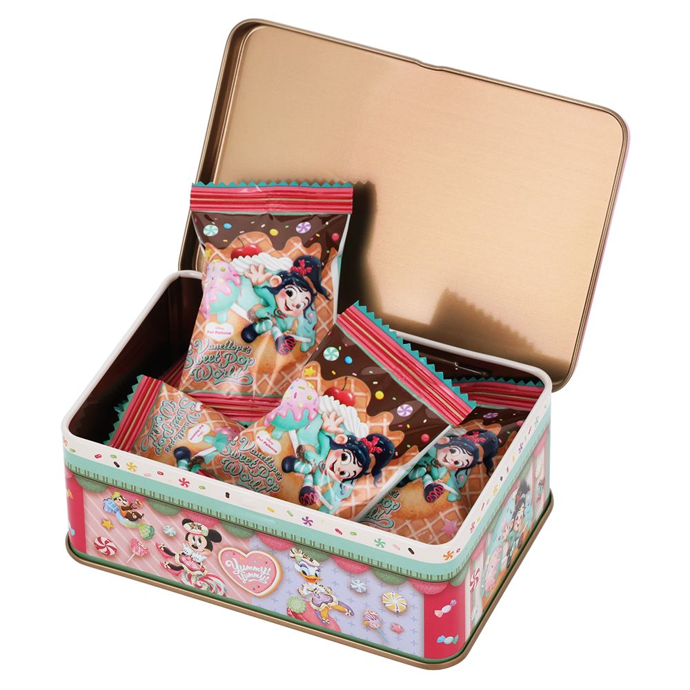 チョコレート 缶 ミッキーマウスと仲間たち ディズニー・パルパルーザ ヴァネロペのスウィーツ・ポップ・ワールド