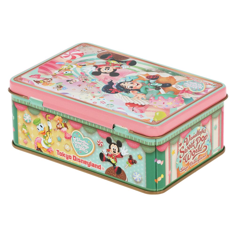 チョコレート 缶 ミッキーマウスと仲間たち ディズニー・パルパルーザ ヴァネロペのスウィーツ・ポップ・ワールド