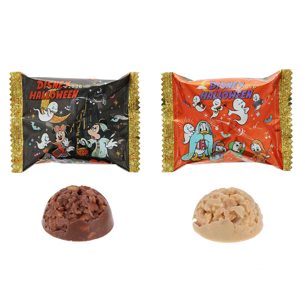 チョコレートクランチ 缶 ミッキーマウスと仲間たち ディズニー・ハロウィーン