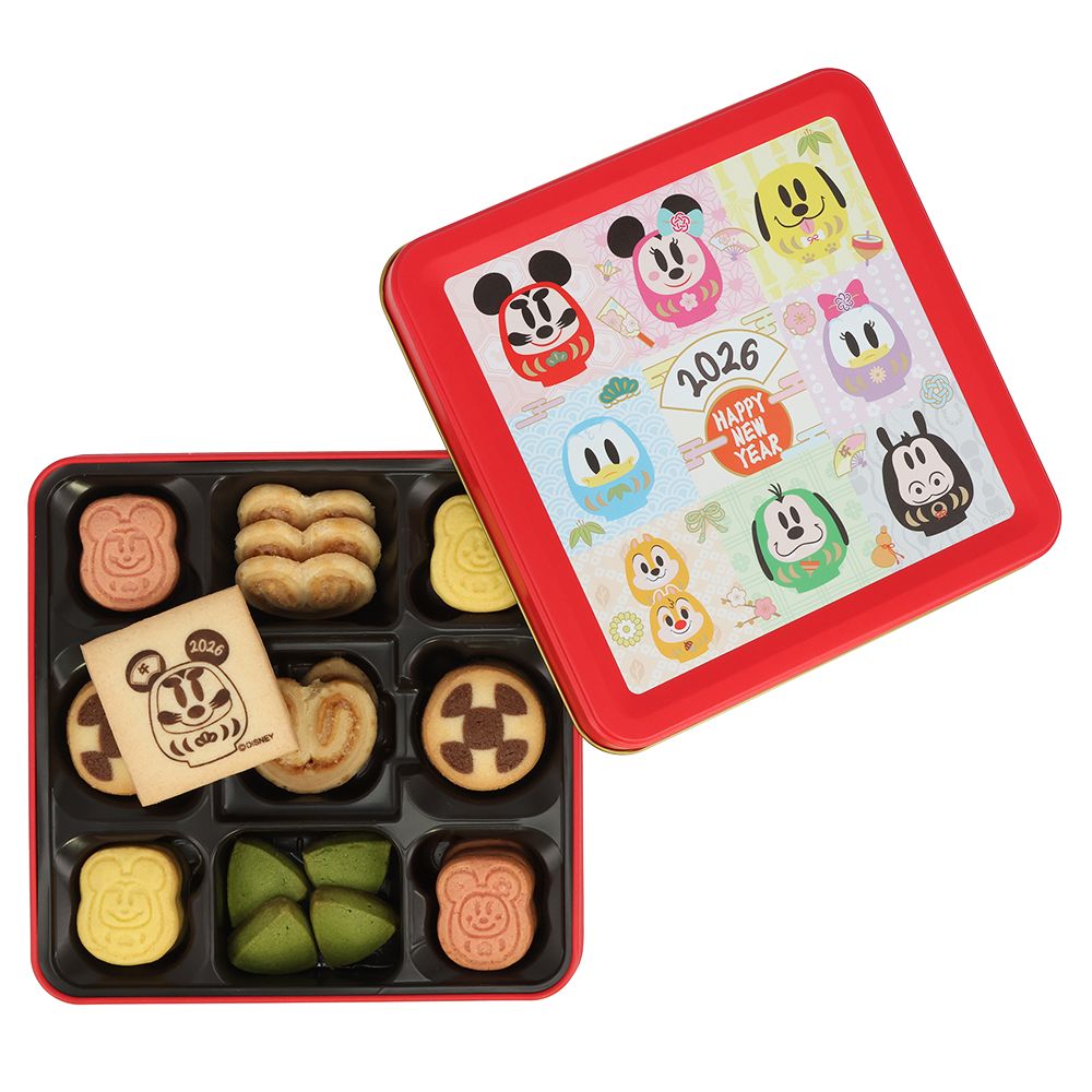 アソーテッド・クッキー 缶