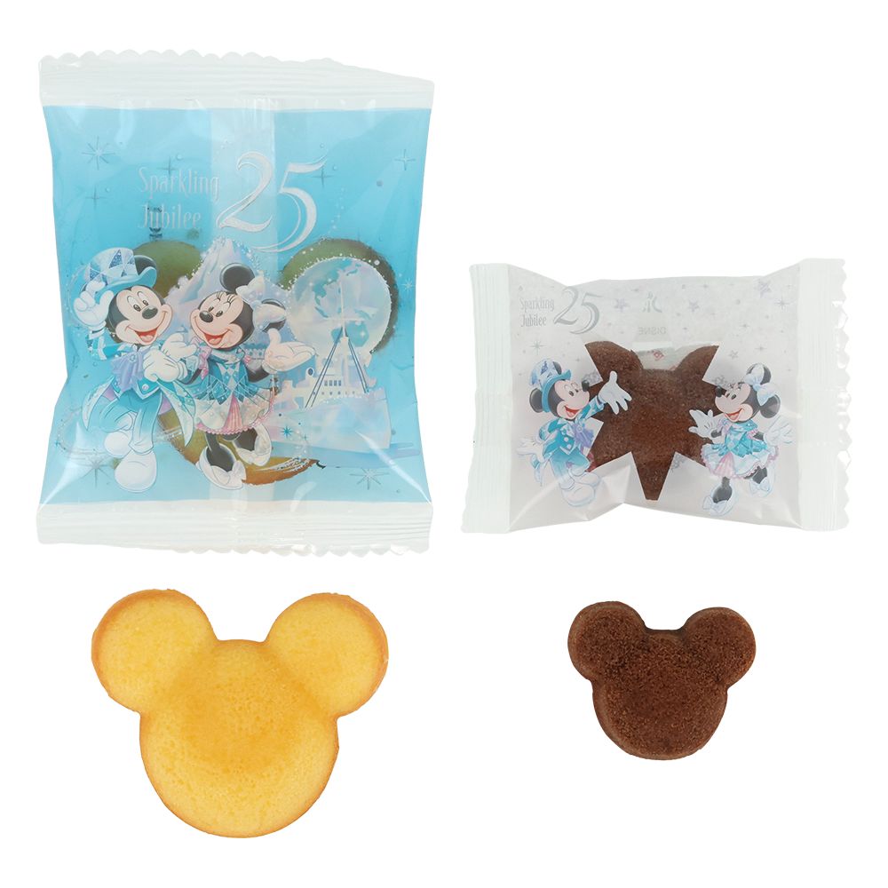 アソーテッド・スウィーツ 紙箱 ミッキーマウスと仲間たち 東京ディズニーシー25周年 スパークリング・ジュビリー
