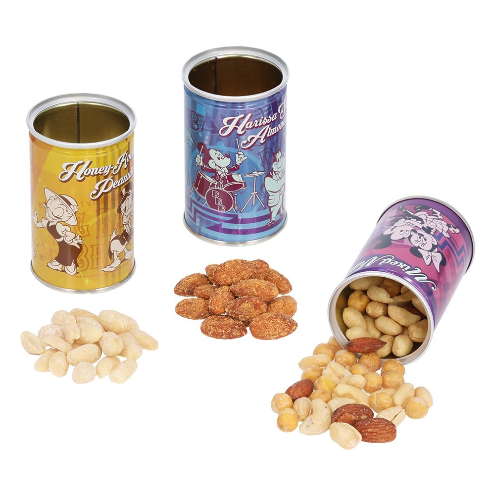 アソーテッド・ナッツ3缶 ミッキーマウスと仲間たち