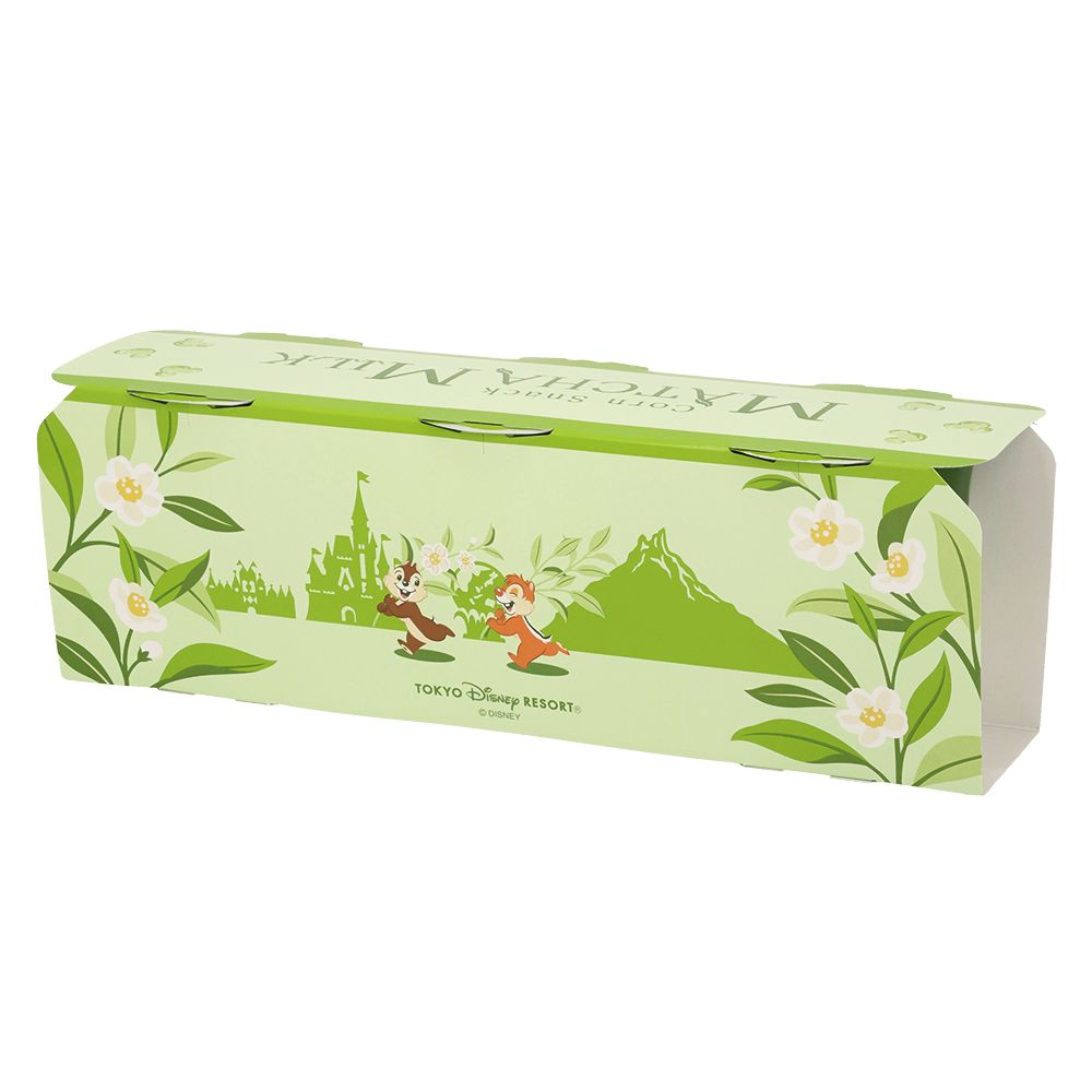 コーンスナック 抹茶ミルク 紙箱 ミッキー ミニー