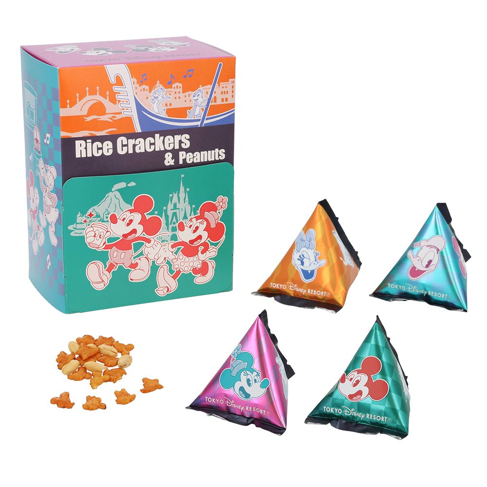 あられ＆ピーナッツ 紙箱 ミッキーマウスと仲間たち