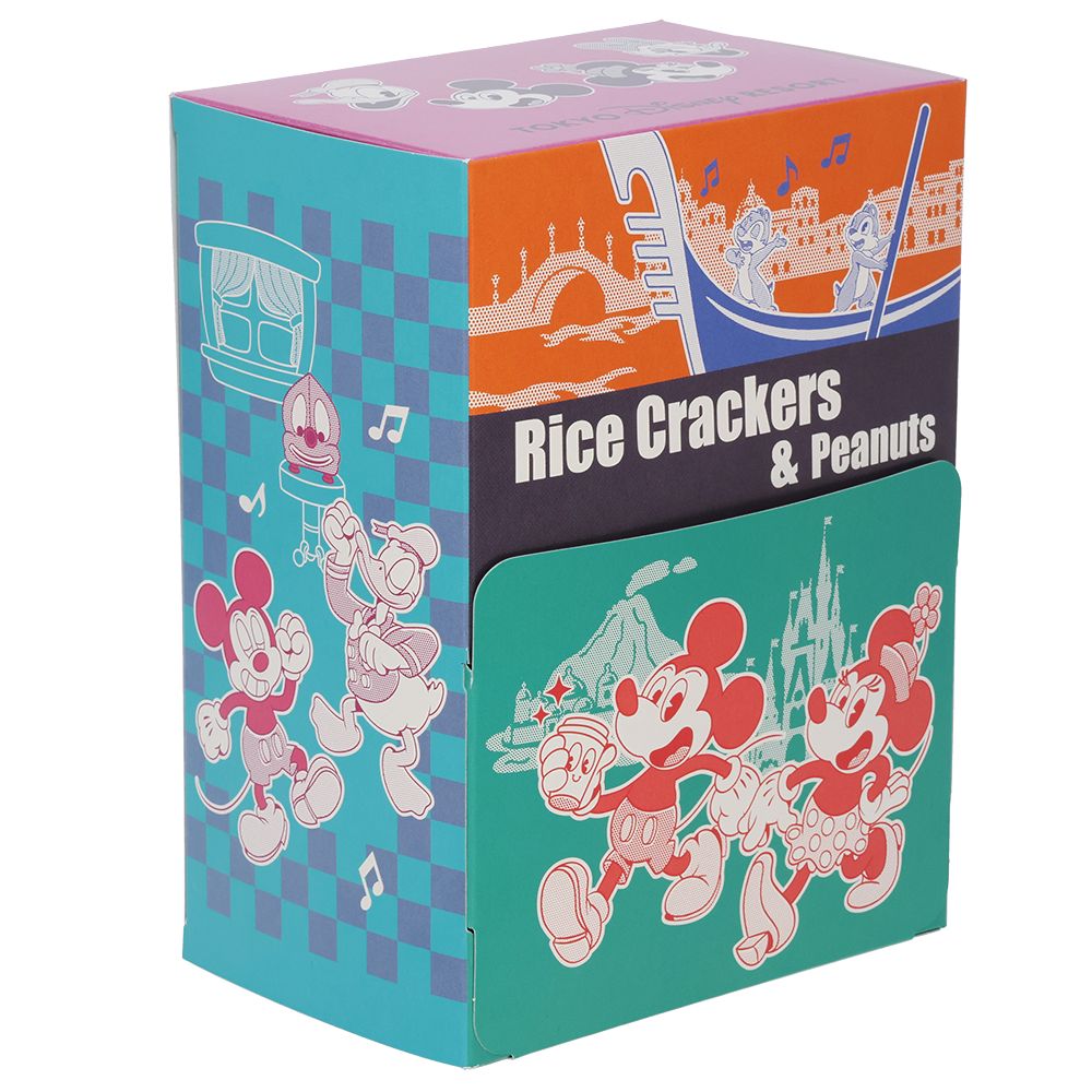 あられ＆ピーナッツ 紙箱 ミッキーマウスと仲間たち