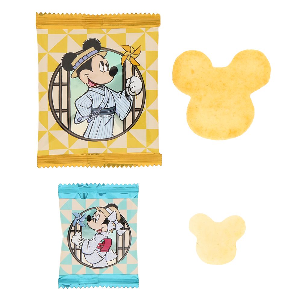 おせんべい 缶 ミッキーマウスと仲間たち