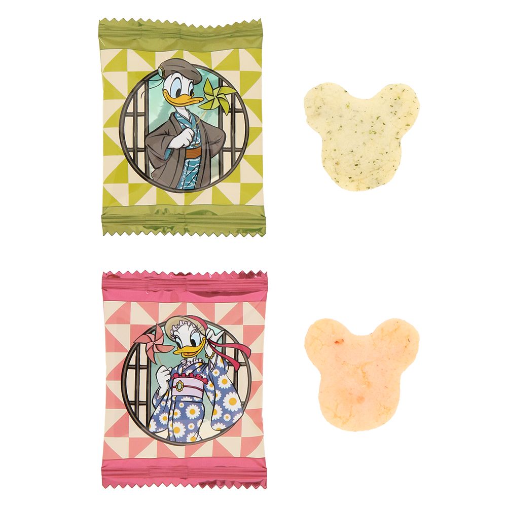 おせんべい 缶 ミッキーマウスと仲間たち