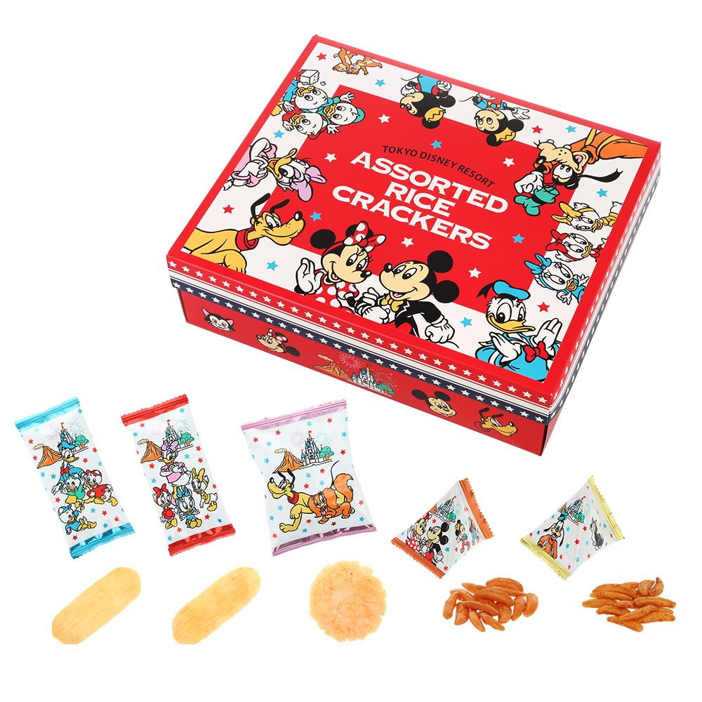 おせんべい 紙箱 ミッキーマウスと仲間たち