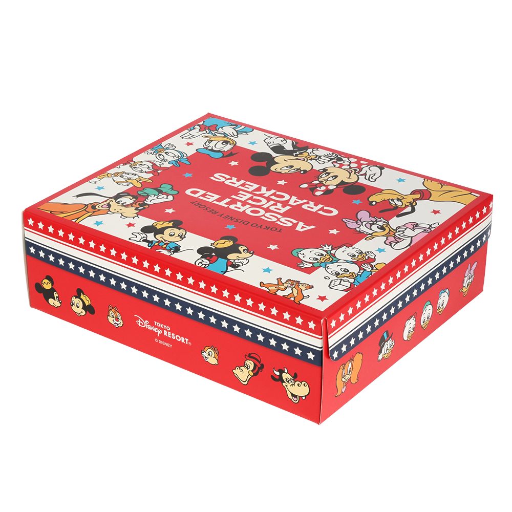 おせんべい 紙箱 ミッキーマウスと仲間たち
