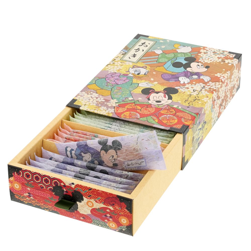 おかき 紙箱 ミッキーマウスと仲間たち