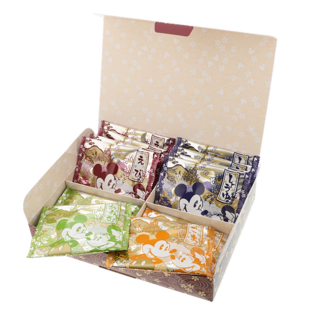 おせんべい紙箱 ミッキー ミニー