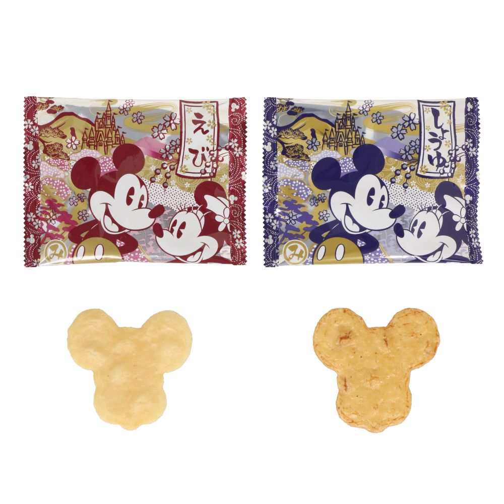 おせんべい紙箱 ミッキー ミニー