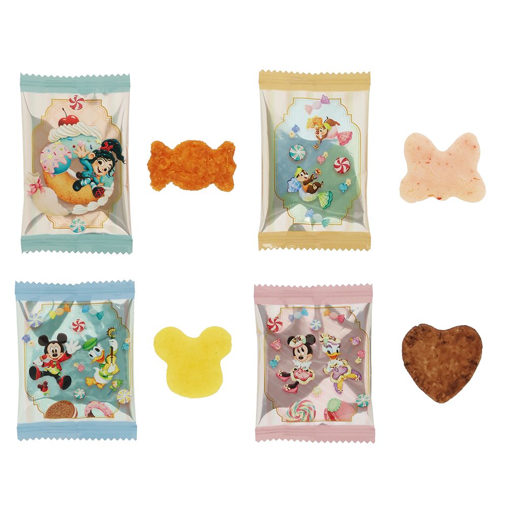おせんべい 紙箱 ミッキーマウスと仲間たち ディズニー・パルパルーザ ヴァネロペのスウィーツ・ポップ・ワールド