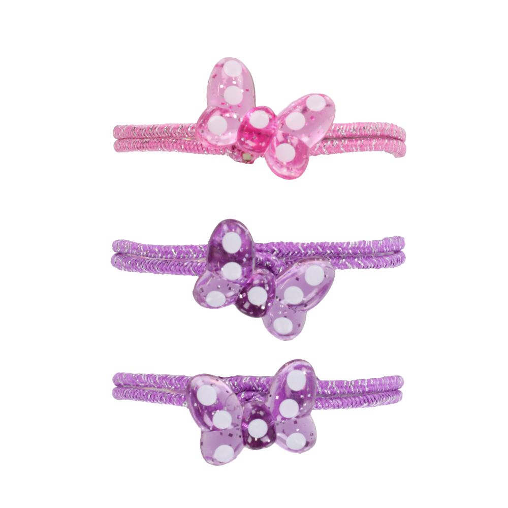 ヘアゴムキッズ6個 ミニー