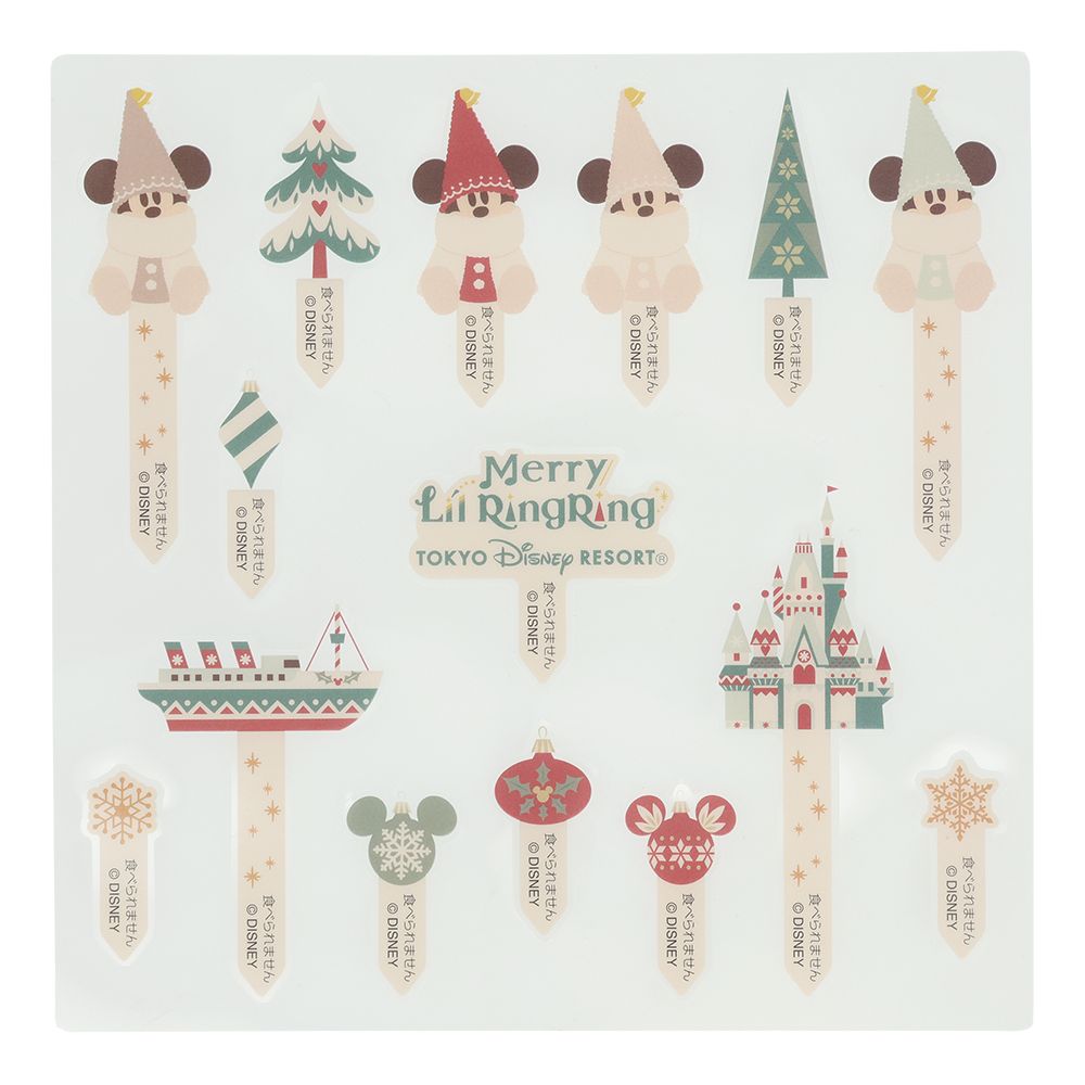 アソーテッド・ミニケーキ 紙箱 ディズニー・クリスマス