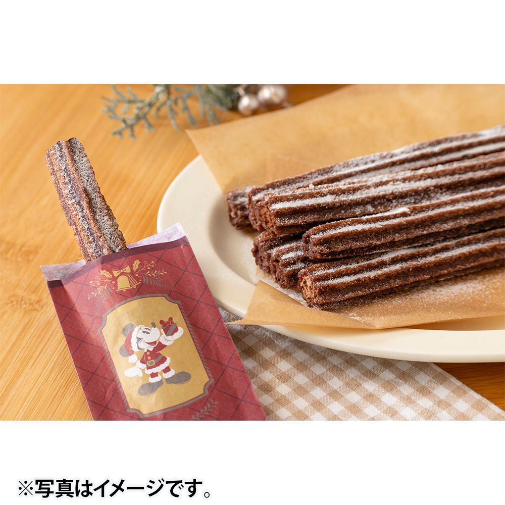 チュロス 紙箱 ミッキーマウスと仲間たち ディズニー・クリスマス