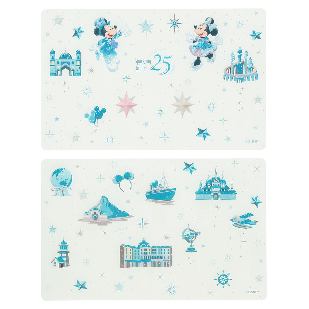 ケーキ 紙箱 ミッキーマウスと仲間たち 東京ディズニーシー25周年 スパークリング・ジュビリー
