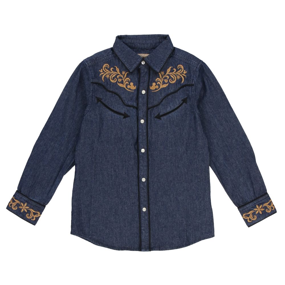 シャツ長袖 130cm ミッキー