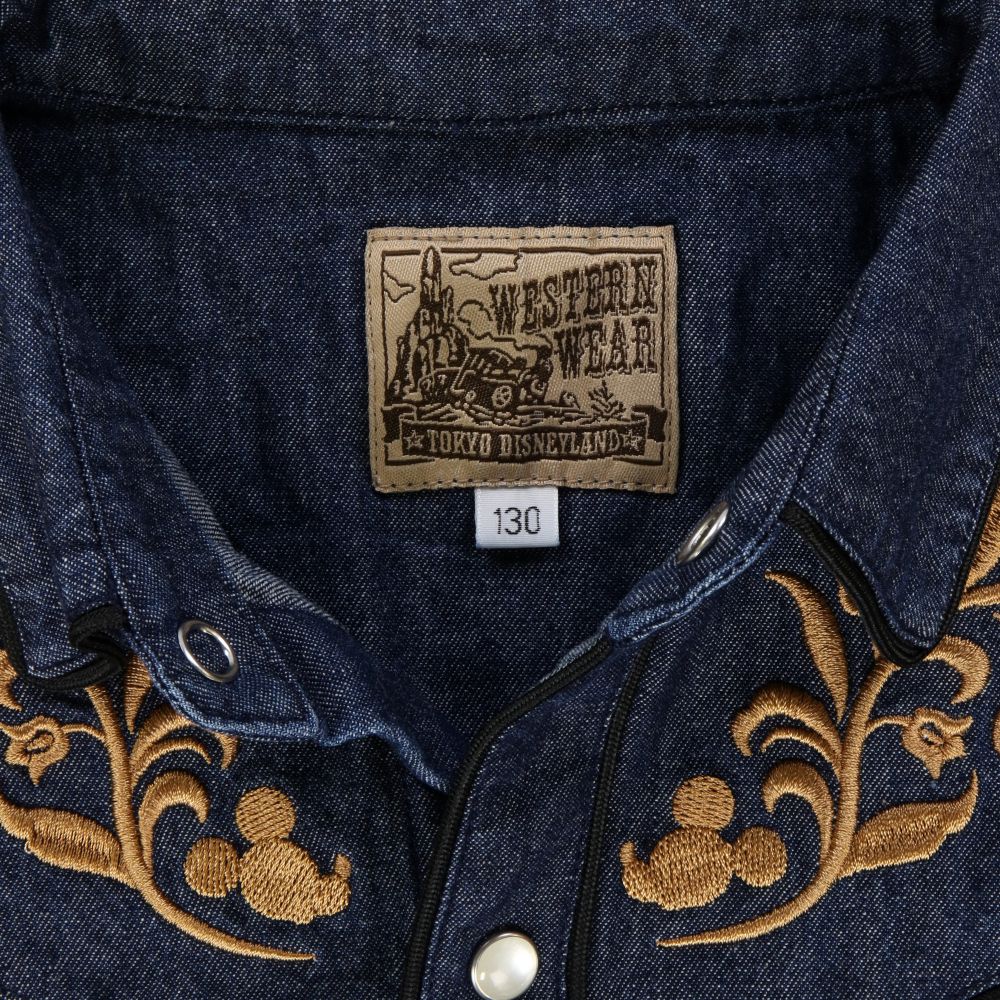 シャツ長袖 130cm ミッキー