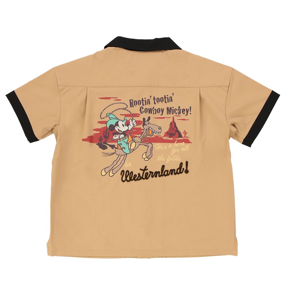 ボウリングシャツ 130 ミッキー