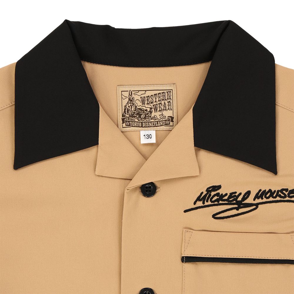 ボウリングシャツ 130 ミッキー