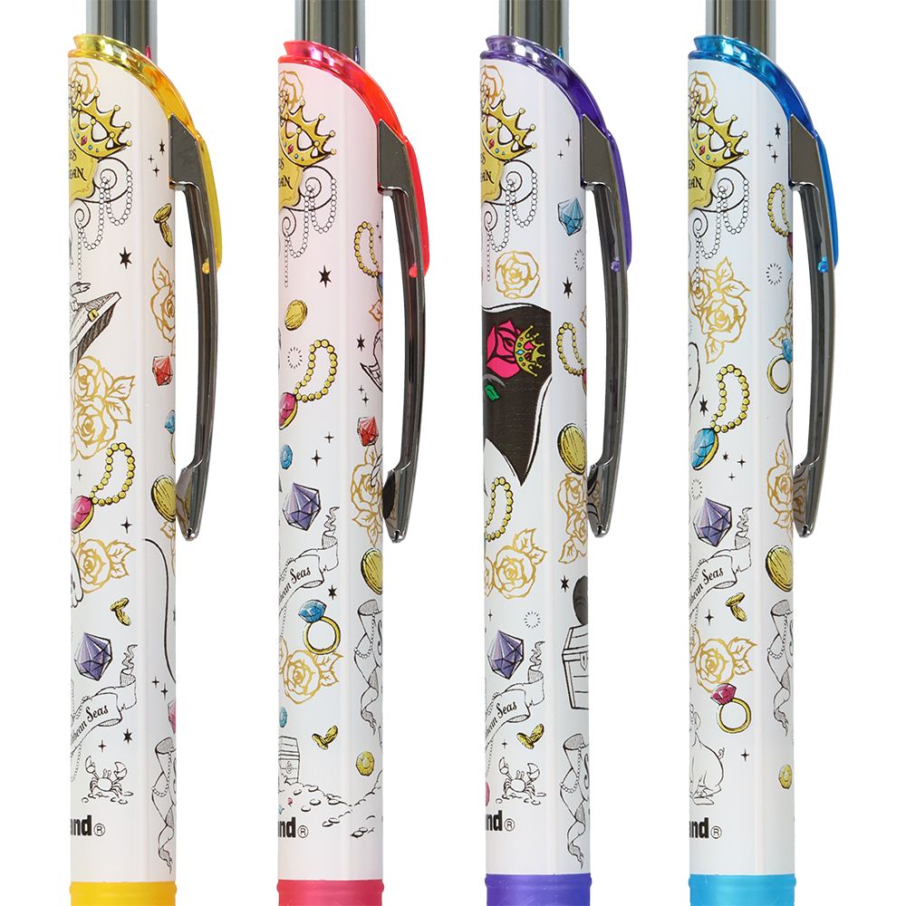 ボールペン〈エナージェル〉黒4本 ミッキーマウスと仲間たち