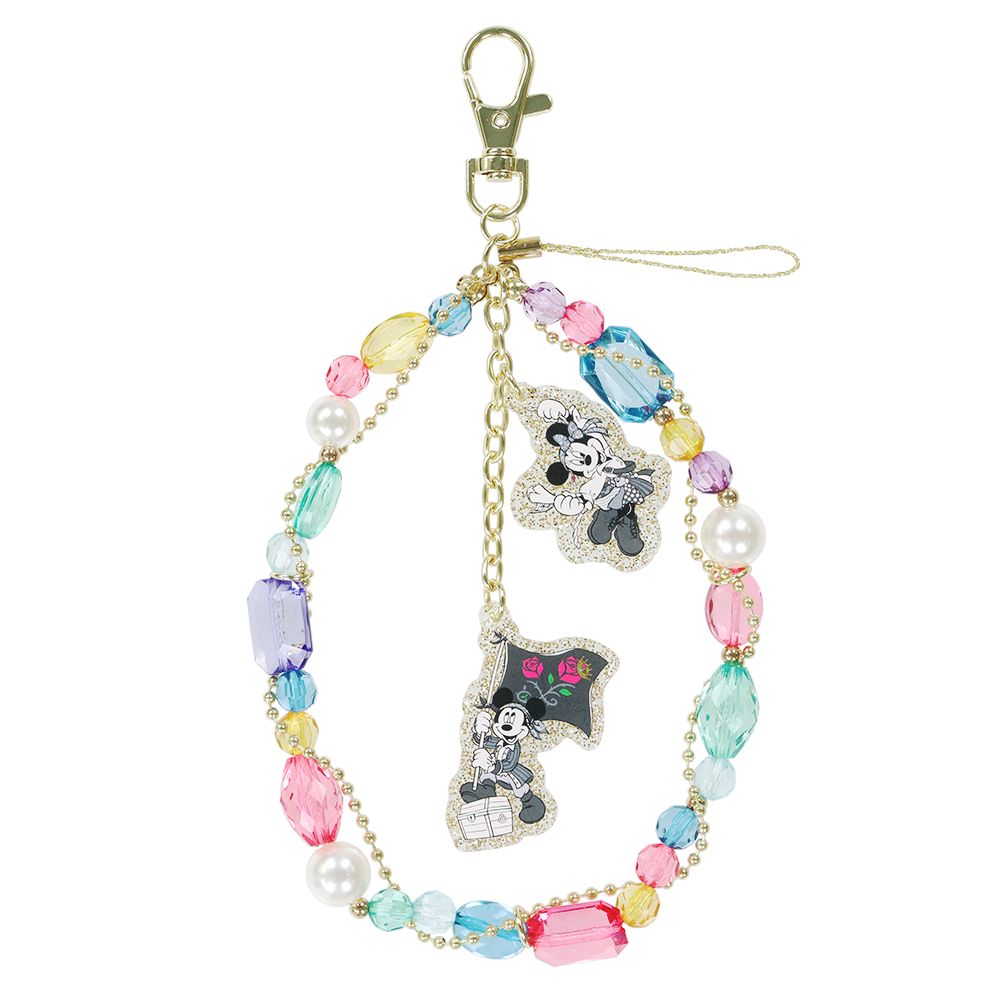 ストラップ ステッカー付 ミッキー ミニー