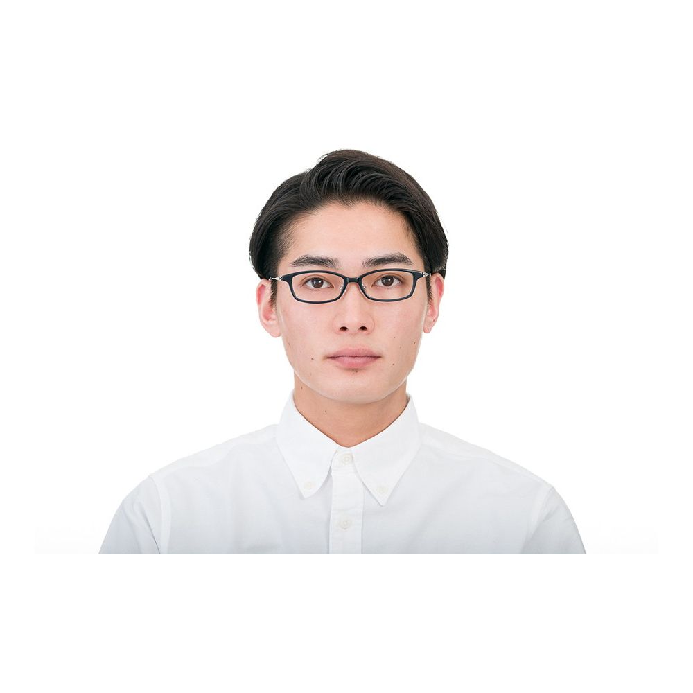 Zoff キングダム ハーツ アクア スクエア型 眼鏡 フリーサイズ ZF221015_72A1