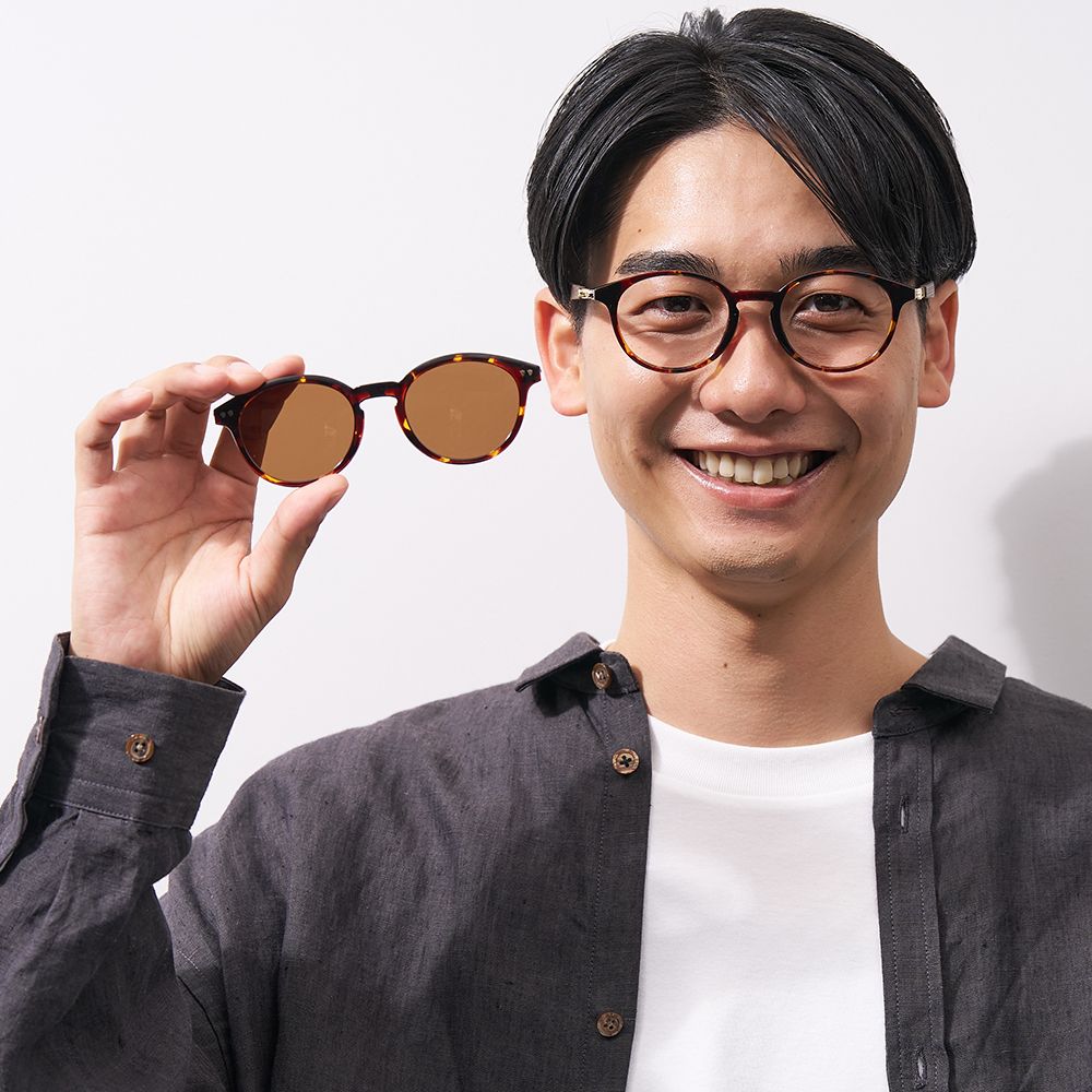 Zoff Disney ドナルド&チップとデール ボストン型 2way サングラス メガネ （偏光機能搭載） フリーサイズ ZA231G37_49A1