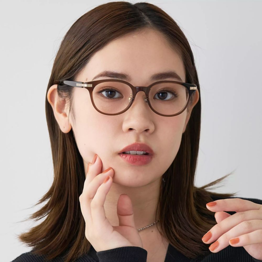 Zoff Disney&You チップとデール ウェリントン型 メガネ フリーサイズ ZP231004_43A1