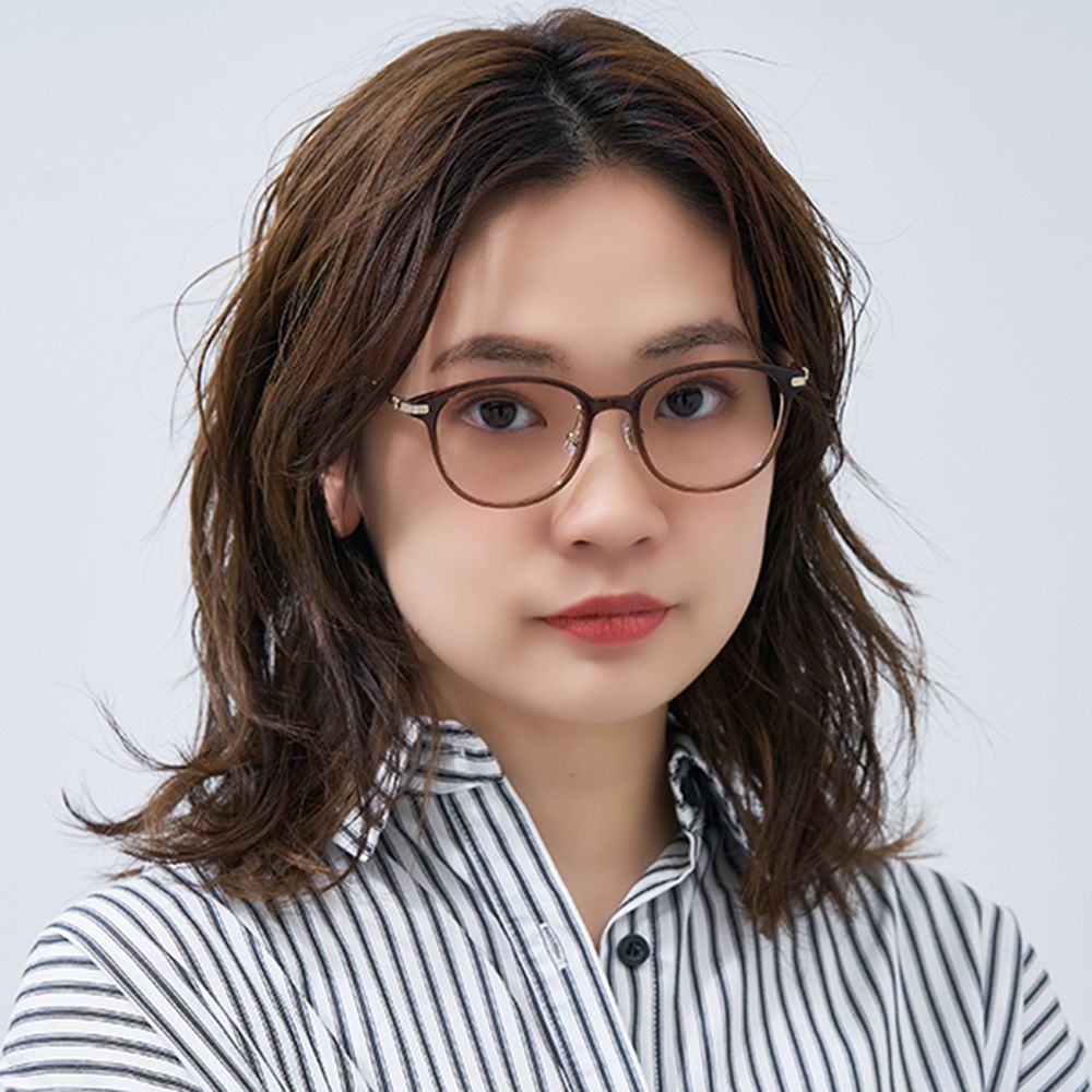 Zoff MICKEY&MINNIE ミッキーマウス ウェリントン型 メガネ くすみパステルカラー フリーサイズ ZC241001_48A1